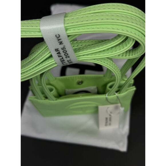 Telfar Small Shopping Bag Double Mint Vegan Leather - Picture 4 of 7